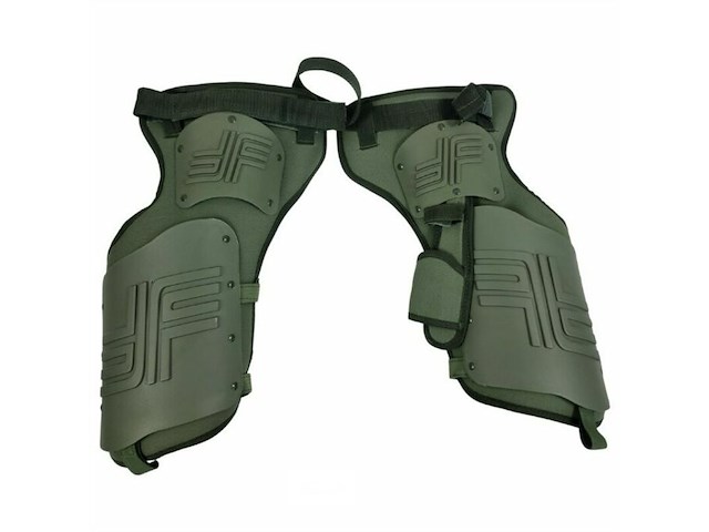 Magforce riot gear bekken / bovenbeen beschermers, legergroen - afbeelding 1 van  5