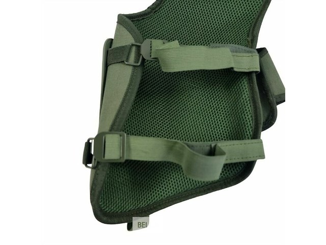 Magforce riot gear bekken / bovenbeen beschermers, legergroen - afbeelding 5 van  5
