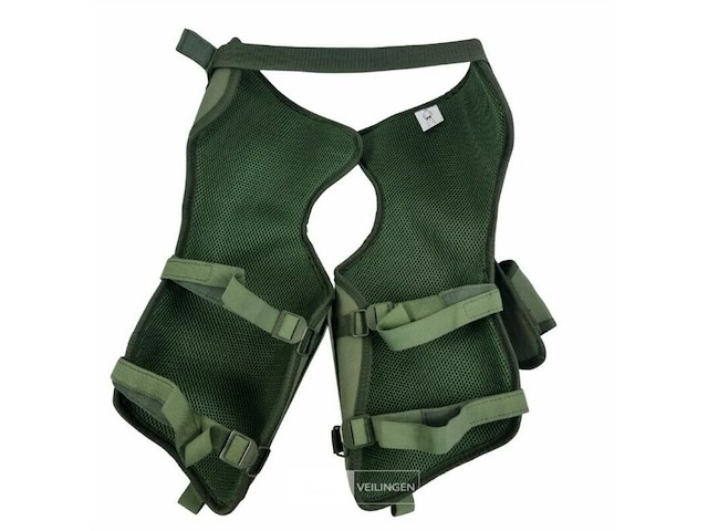 Magforce riot gear bekken / bovenbeen beschermers, legergroen - afbeelding 2 van  5
