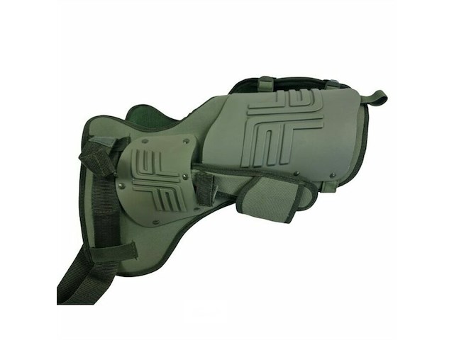 Magforce riot gear bekken / bovenbeen beschermers, legergroen - afbeelding 3 van  5