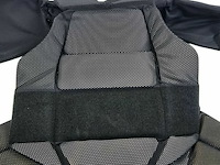Magforce riot gear slagwerend covert vest met bovenarm beschermers, zwart - afbeelding 5 van  5