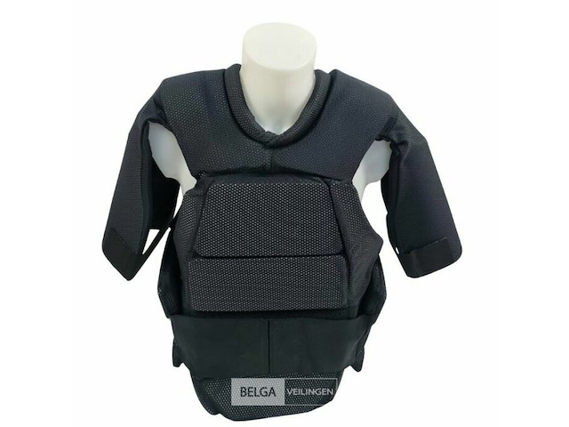 Magforce riot gear slagwerend covert vest met bovenarm beschermers, zwart - afbeelding 1 van  5