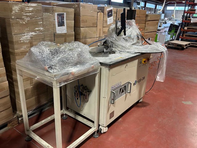 Magic plus mbp 120-2b plaatbewerkingsmachine plaatmateriaal - afbeelding 2 van  7
