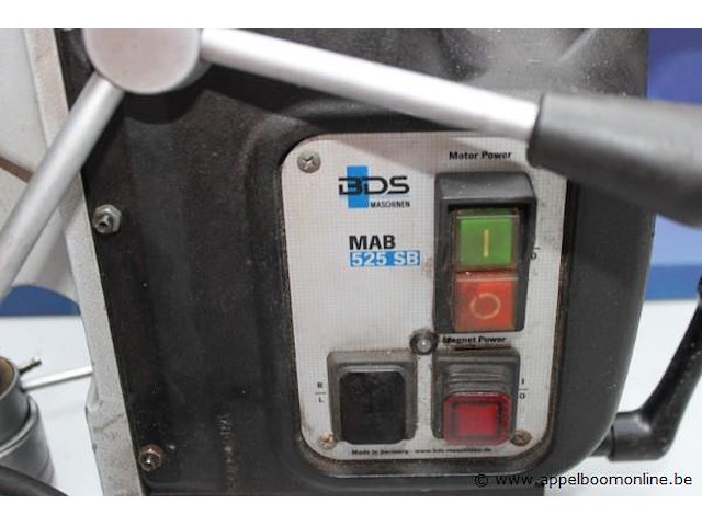 Magneetboormachine bds mab 525sb, werking niet gekend - afbeelding 2 van  4