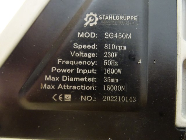 Magneetboormachine stahlgruppe - afbeelding 4 van  4