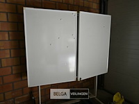 Magnetisch whiteboard met klapdeuren - afbeelding 2 van  2