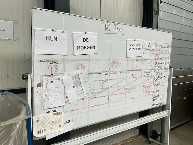 Magnetisch whiteboard - afbeelding 3 van  7