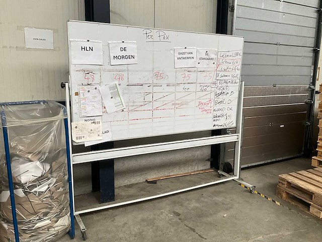 Magnetisch whiteboard - afbeelding 1 van  7