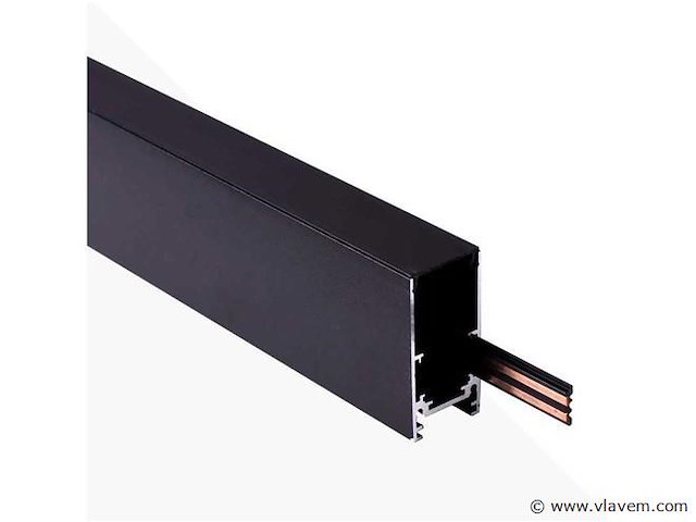 Magnetische opbouwrail 20mm 48v - 3 meter (x6) - afbeelding 3 van  5