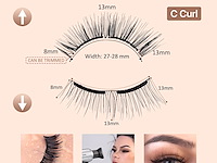 Magnetische wimpers, 2 paar - afbeelding 2 van  6