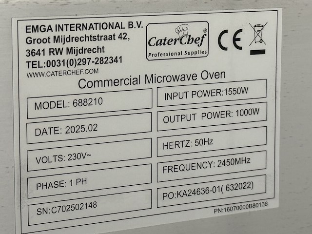 Magnetron caterchef - afbeelding 3 van  3