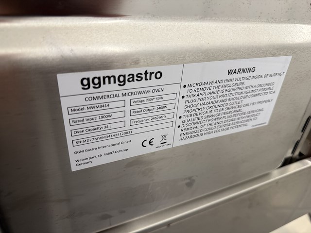Magnetron ggmgastro - afbeelding 4 van  5