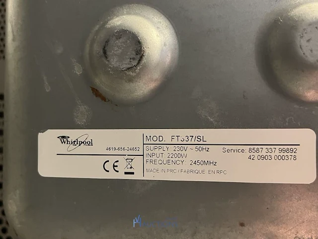 Magnetron whirlpool - afbeelding 4 van  4