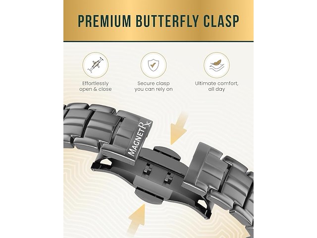 Magnetrx® magnetische armbanden voor mannen - afbeelding 2 van  6