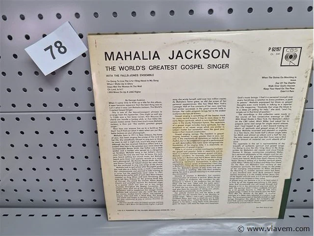 Mahalia jackson - afbeelding 2 van  2