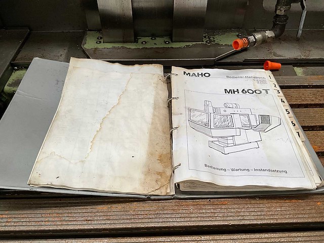 Maho - mh600t - cnc freesmachine - afbeelding 5 van  7