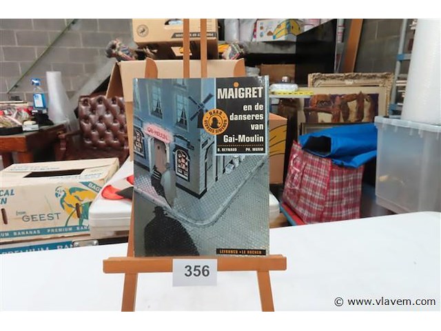 Maigret en de danseres van gai-moulin - afbeelding 1 van  2