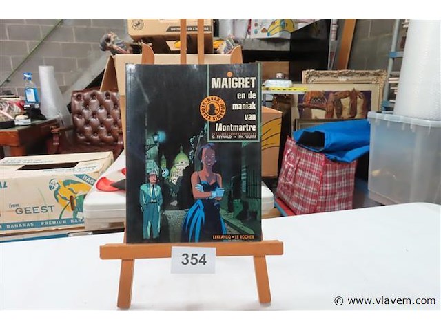 Maigret en de maniak van monmartre - afbeelding 1 van  2