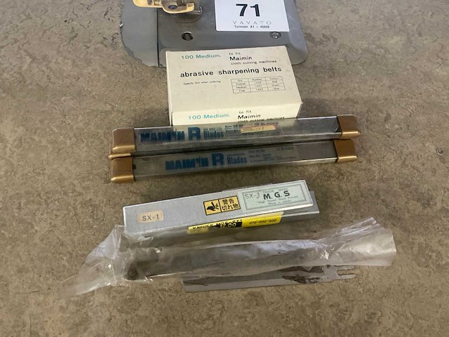 Maimin sabre 800 textiel snijmachine - afbeelding 5 van  5