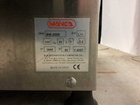 Mainca bm2000 vleeszaagmachine - afbeelding 2 van  2