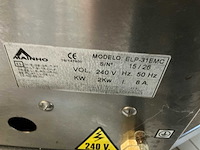 Mainho elp-31emc 15/26 grill- en bakplaat - afbeelding 3 van  4