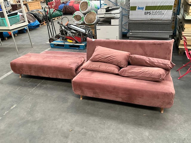 Maison du monde slaapbank (2x) - afbeelding 1 van  7