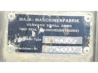 Maja ema350 ontzwoerd- en pelmachine - afbeelding 3 van  3