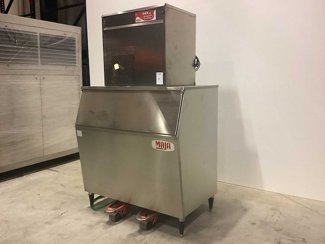 Maja na300l nugget ijsmachine met silo - afbeelding 3 van  6
