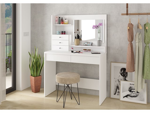 Make-uptafel wish - wit - afbeelding 1 van  6