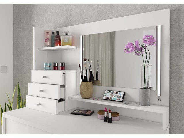 Make-uptafel wish - wit - afbeelding 3 van  6