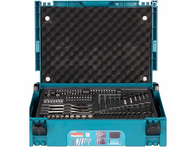 Makita - accessoires 70-delige boor-en schroefbits set | in m-box 1 koffer - afbeelding 1 van  4