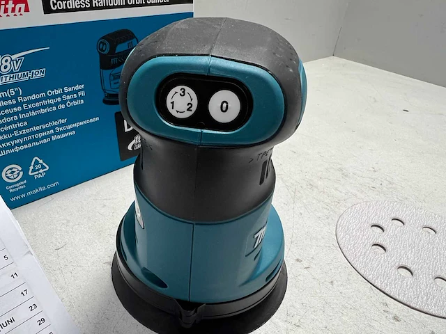 Makita - dbo180z - schuurmachine - afbeelding 2 van  2