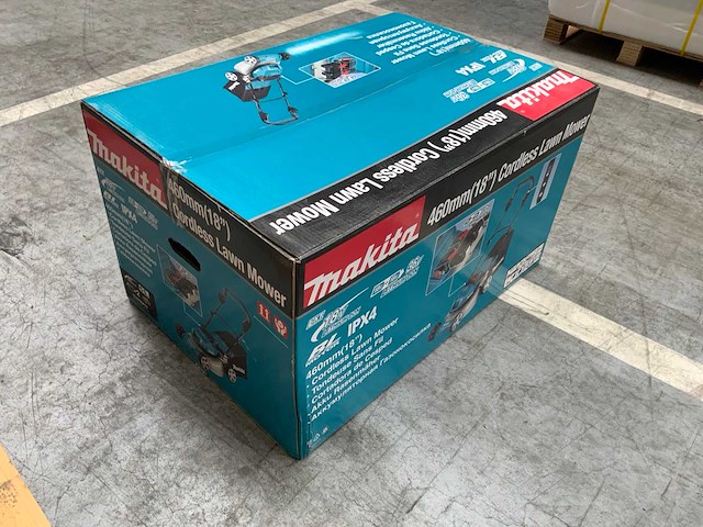 Makita - dlm463 - grasmaaier met 2x 18v accu en 1x lader - afbeelding 6 van  14