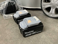 Makita - dlm463 - grasmaaier met 2x 18v accu en 1x lader - afbeelding 3 van  14