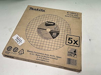 Makita - doorslijpschijf - b-10665 - slijpschijf (5x) - afbeelding 1 van  1