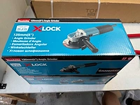 Makita - haakse slijper - 125mm - 1400w - afbeelding 2 van  2