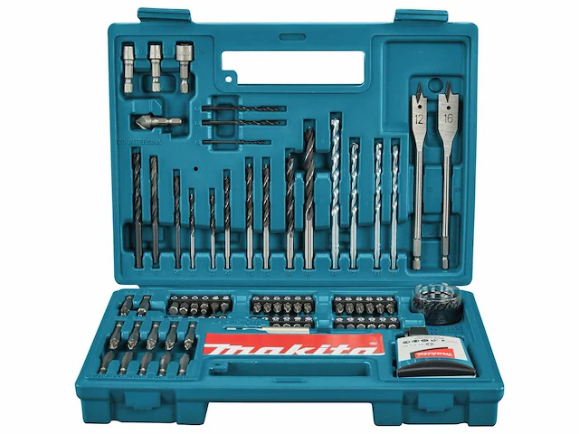Makita 100 delig bits, borenset - afbeelding 1 van  3