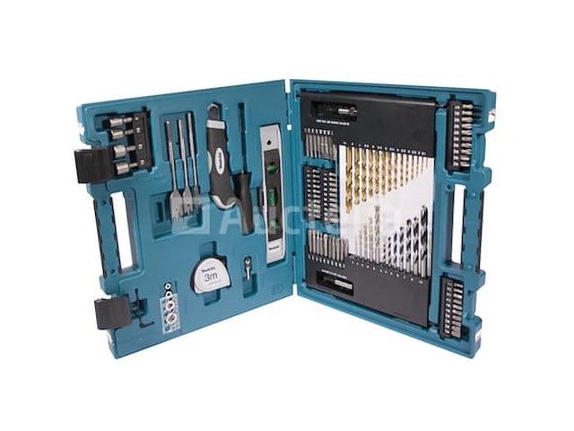 Makita 104-delige boorkit - afbeelding 1 van  2