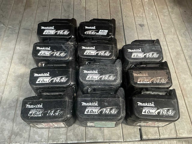 Makita 14,4v-4.0ah accu (11x) - afbeelding 1 van  3