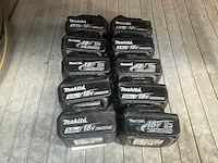 Makita 18v-3.0h accu (10x) - afbeelding 1 van  2