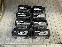 Makita 18v-3.0h accu (8x) - afbeelding 1 van  3