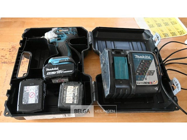 Makita 18v lxt slagschroevendraaier set - afbeelding 2 van  4