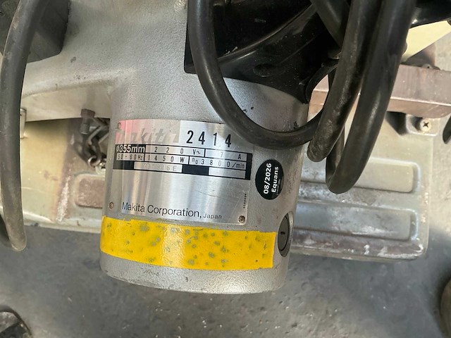 Makita 2414 afkortcirkelzaagmachine - afbeelding 4 van  4
