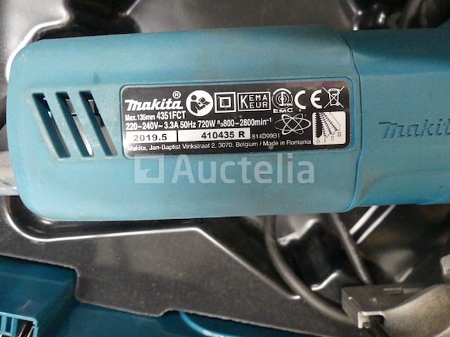 Makita 4351fct legzaag - afbeelding 5 van  6