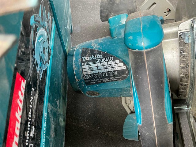 Makita 5008mg cirkelzaagmachine - afbeelding 3 van  4