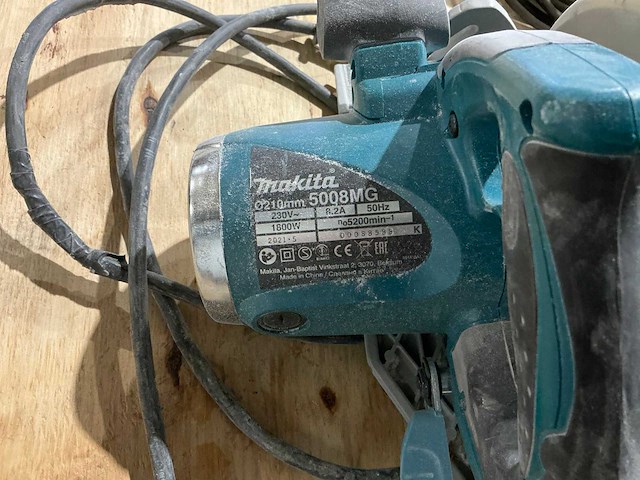 Makita 5008mg cirkelzaagmachine - afbeelding 3 van  5