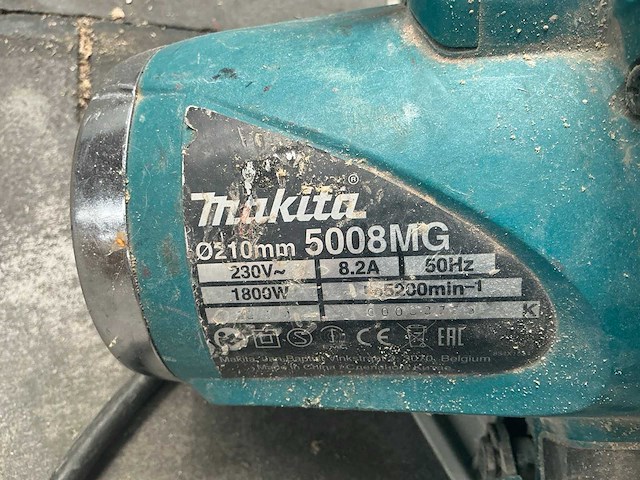 Makita 5008mg cirkelzaagmachine - afbeelding 4 van  4