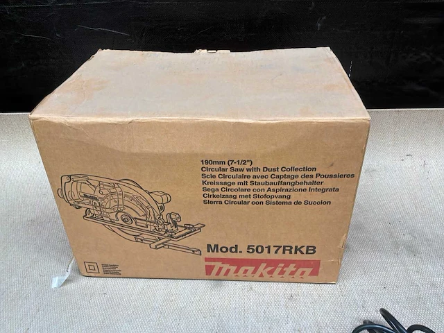 Makita 5017rkb cirkelzaagmachine - afbeelding 7 van  7