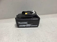 Makita 5ah accu + makita acculader dc18sd - afbeelding 6 van  6