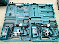 Makita 6349d schroef boormachine (2x)